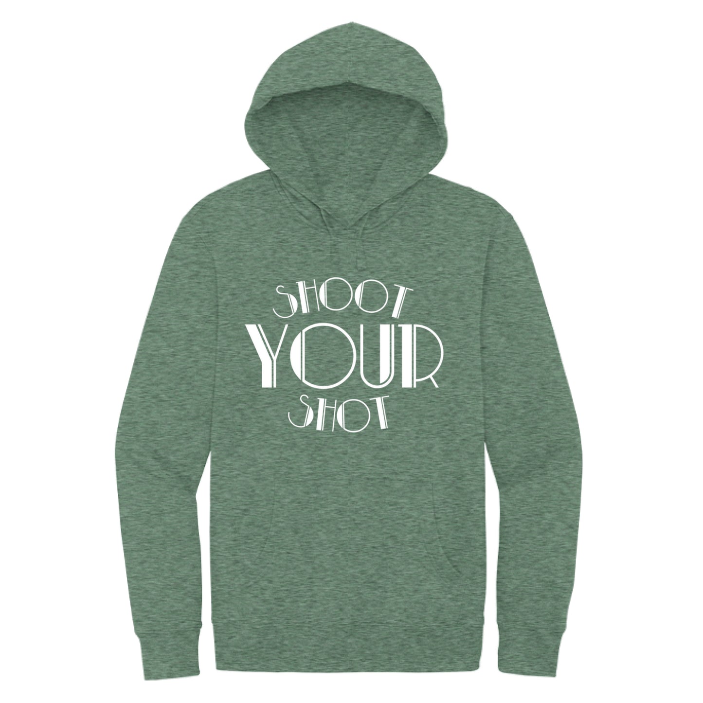 Heathered Kelly Green - FRONT