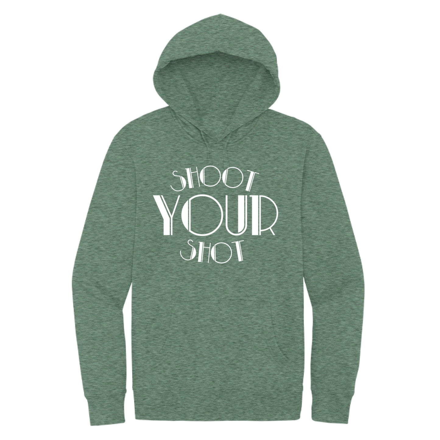 Heathered Kelly Green - FRONT