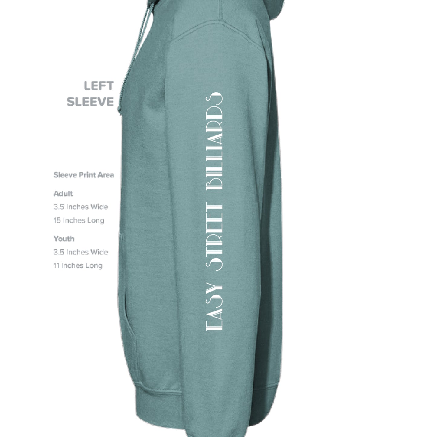 Eucalyptus Blue - SLEEVE_LEFT