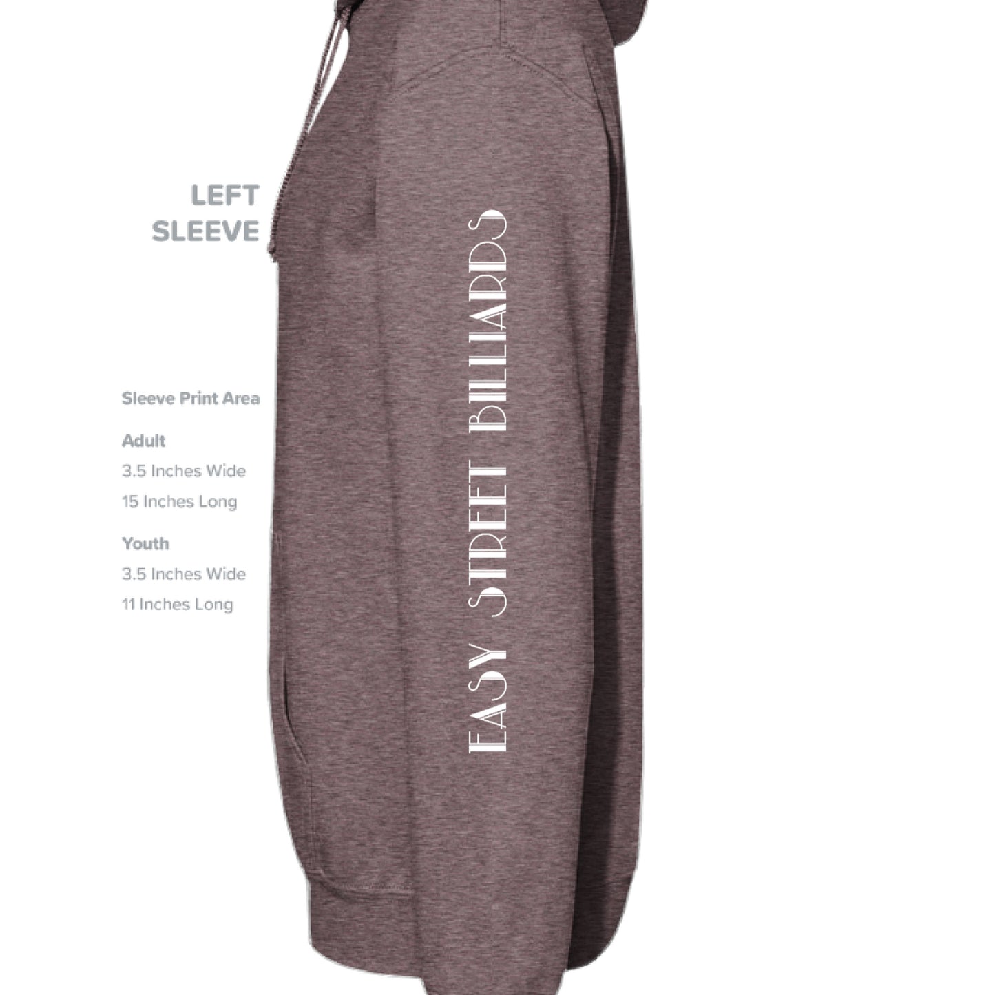 Heathered Cardinal - SLEEVE_LEFT