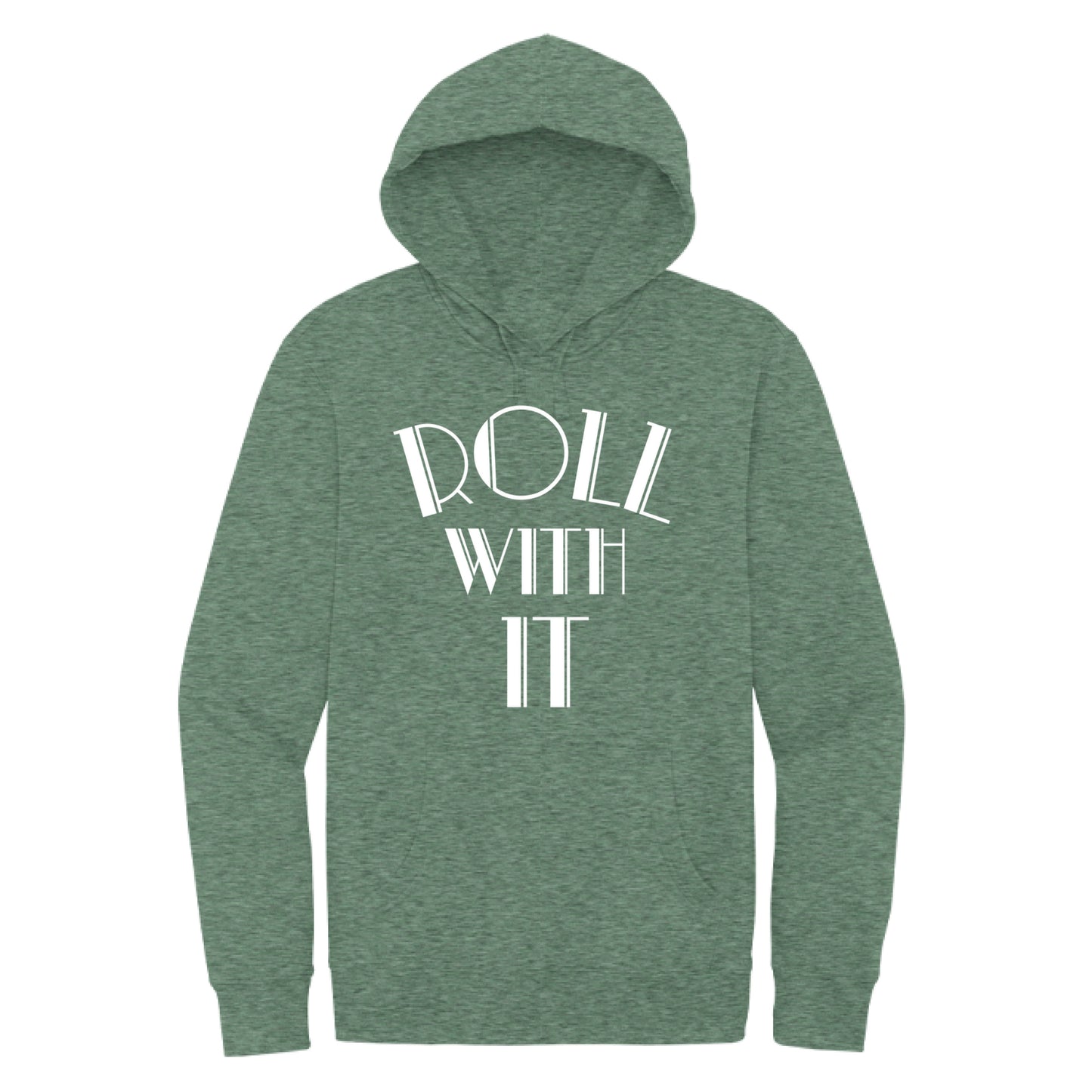 Heathered Kelly Green - FRONT