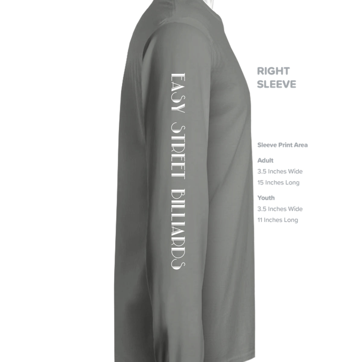 Heathered Charcoal - DM132 - SLEEVE_RIGHT